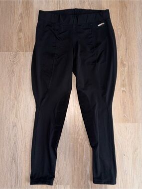 Kerrits Black Equestrian Leggings - Size XL